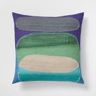 Dip-Dye Silk Pillow Cover