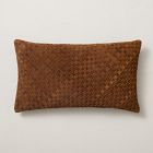 Woven Suede Pillow Cover
