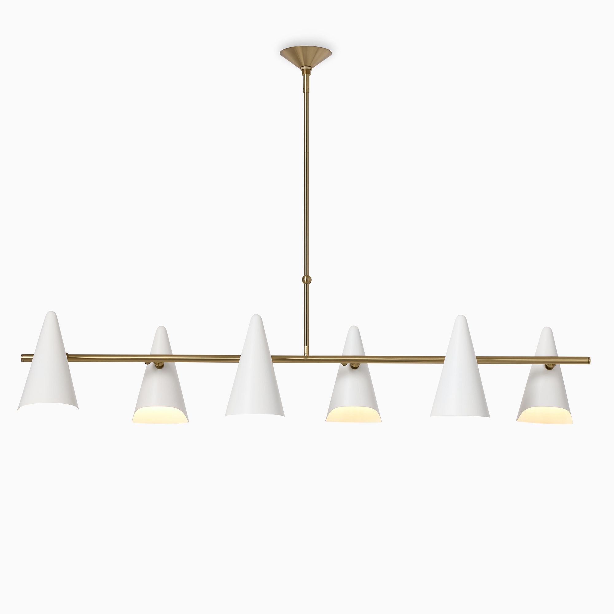 Coco Linear Chandelier (54") | West Elm