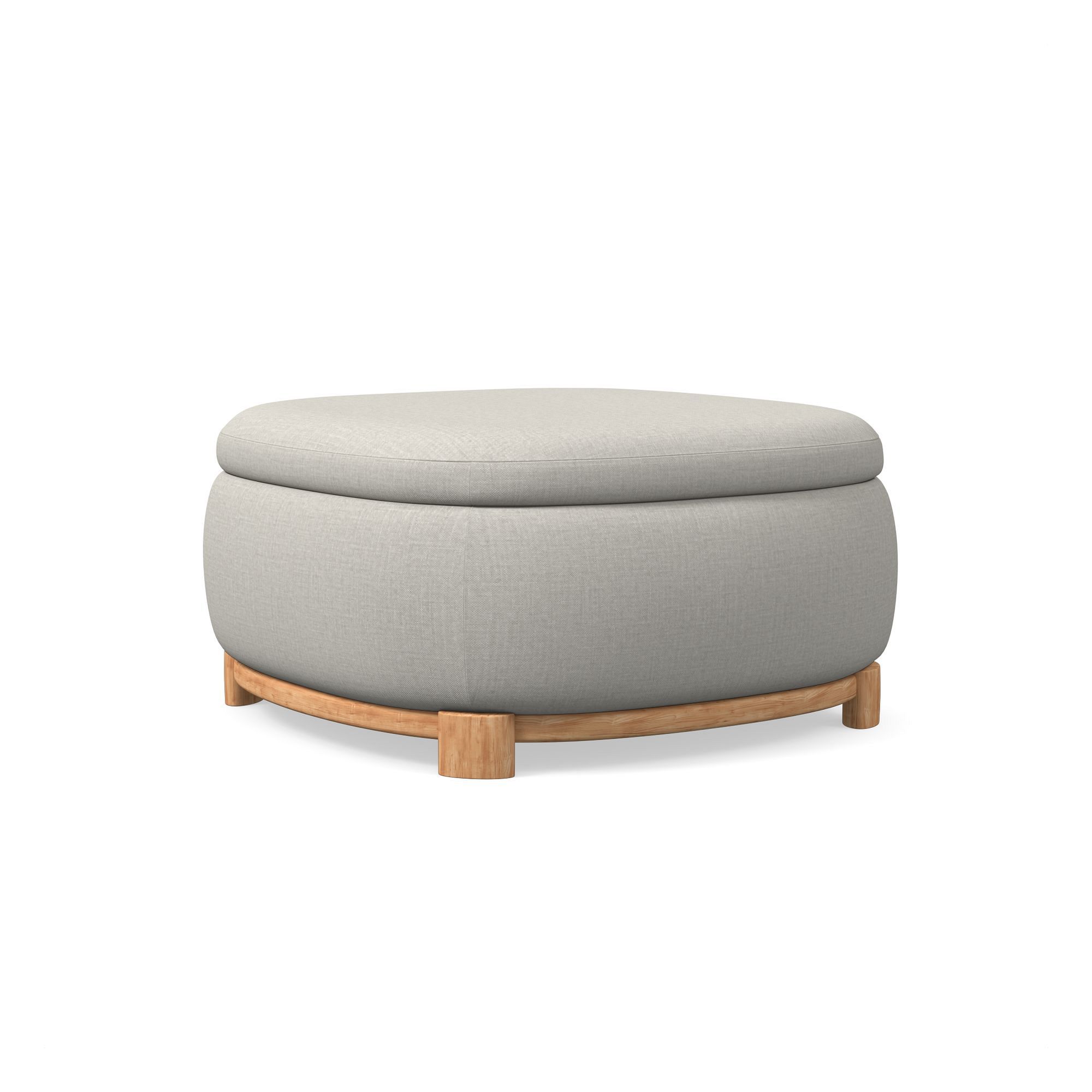 Mott Storage Ottoman | West Elm