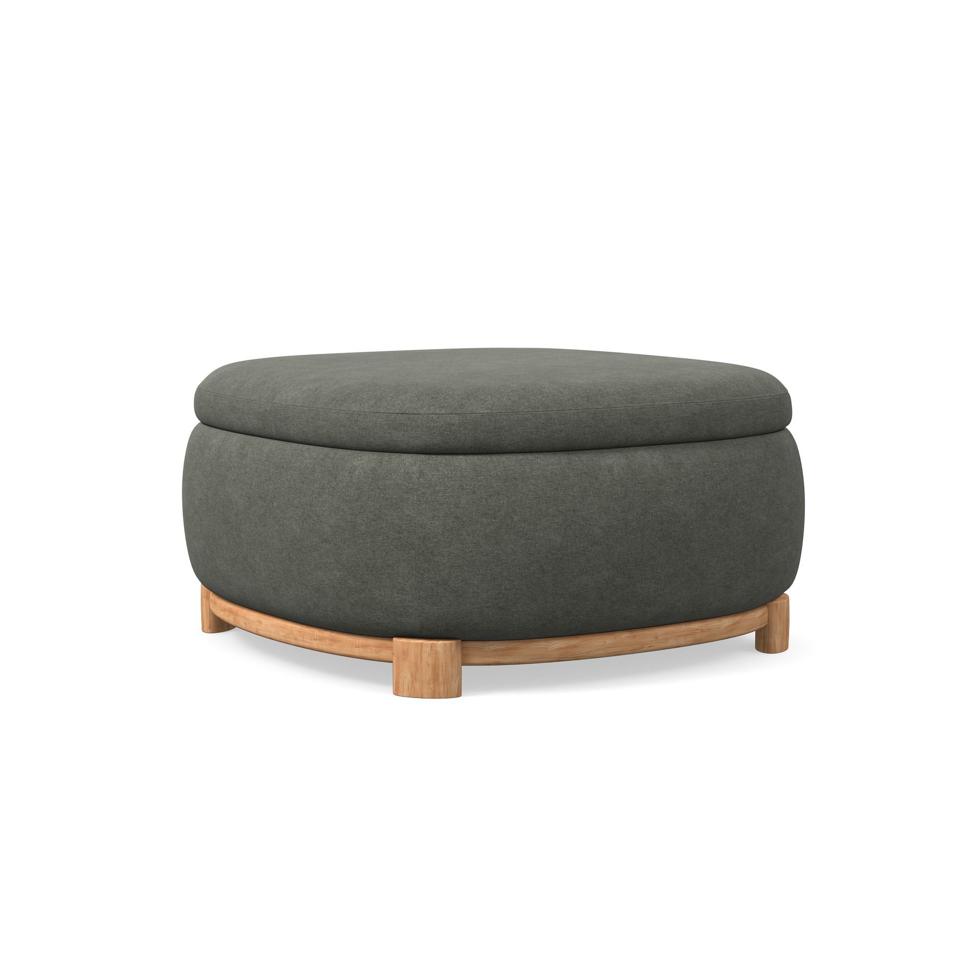 Mott Storage Ottoman | West Elm