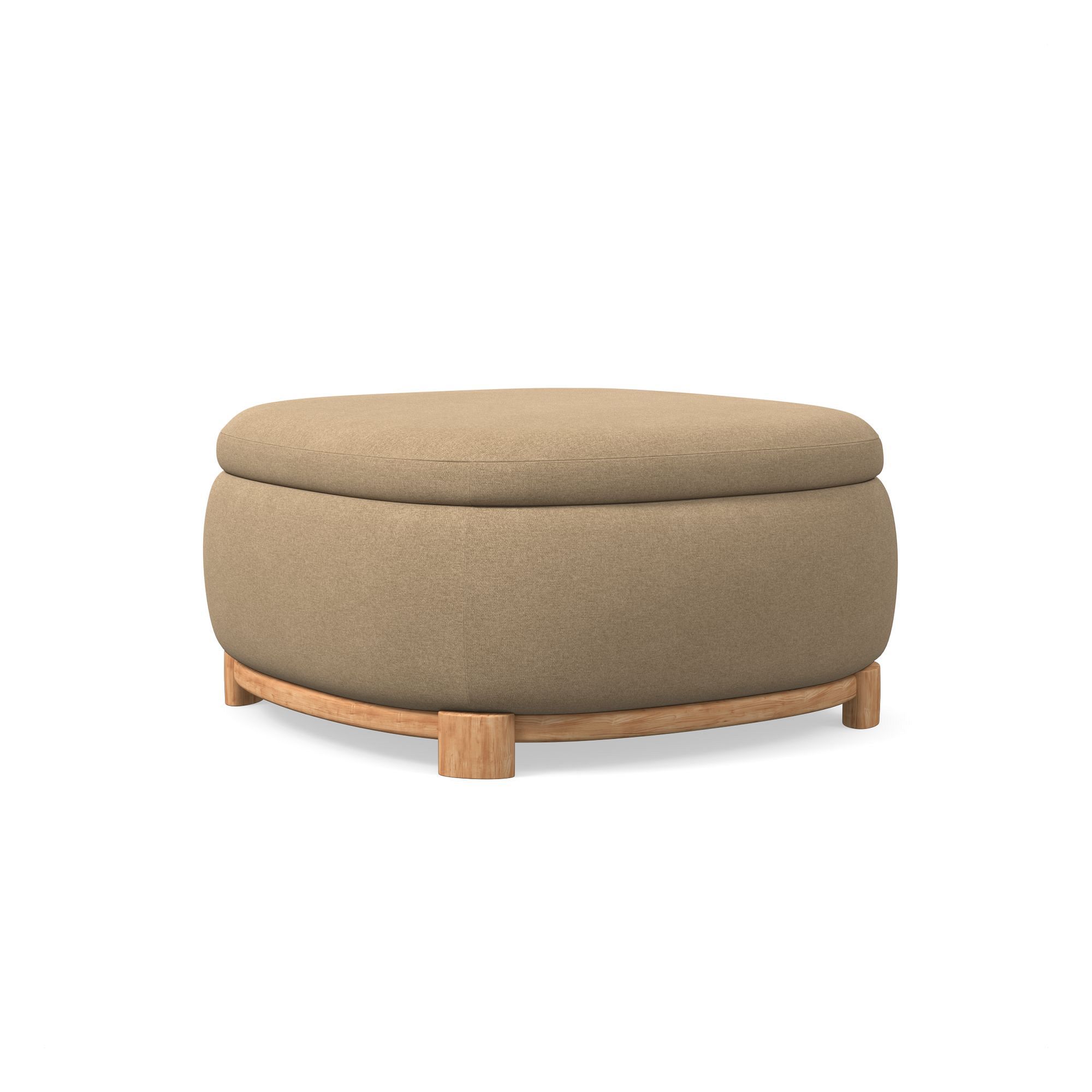 Mott Storage Ottoman | West Elm