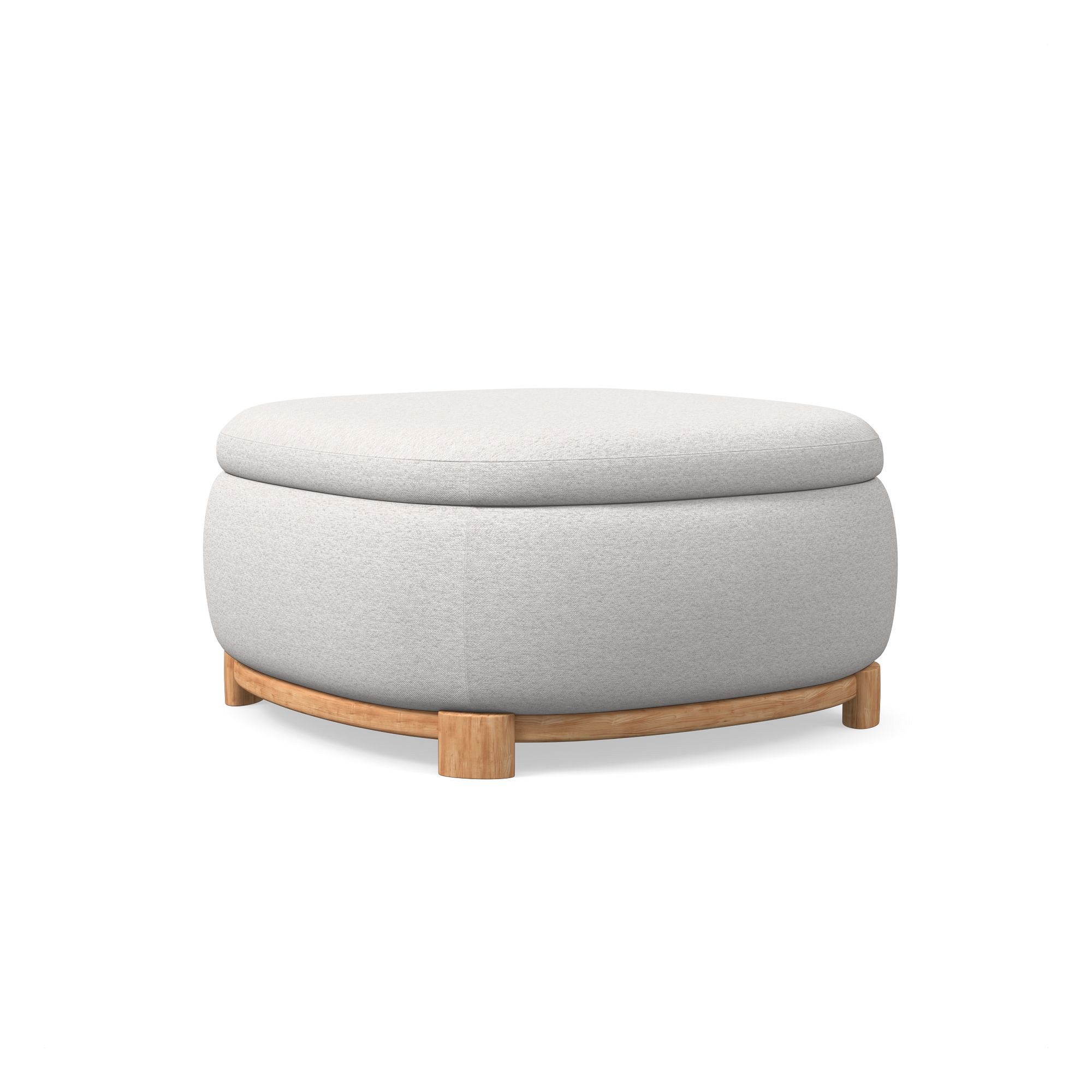 Mott Storage Ottoman | West Elm