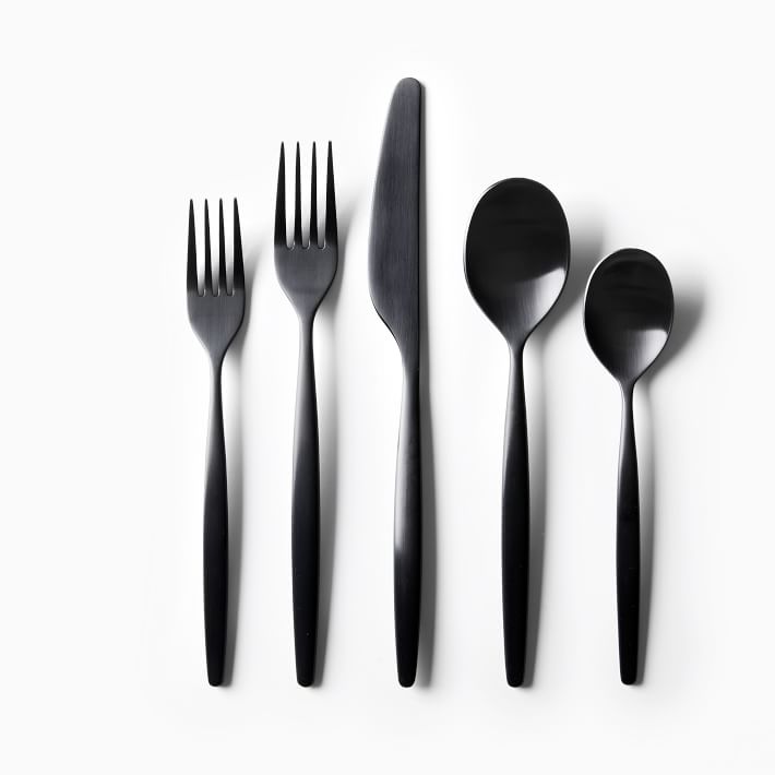 Sidney Flatware Sets - Black