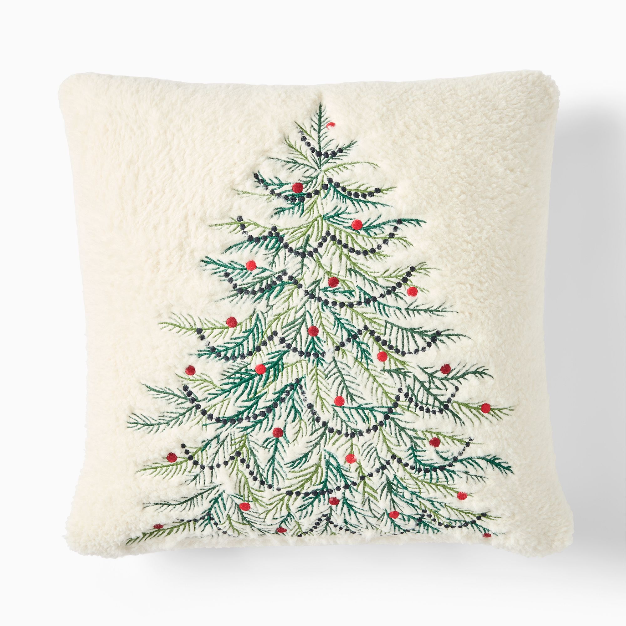 Festive Tree Pillow Cover | West Elm