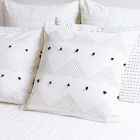 Anchal Project Triangle Stitch Throw Pillow
