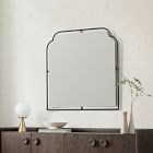 Sebastian Metal Frame Mantel Mirror