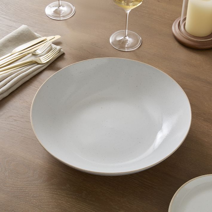 Mill Stoneware Serveware - Low Bowl