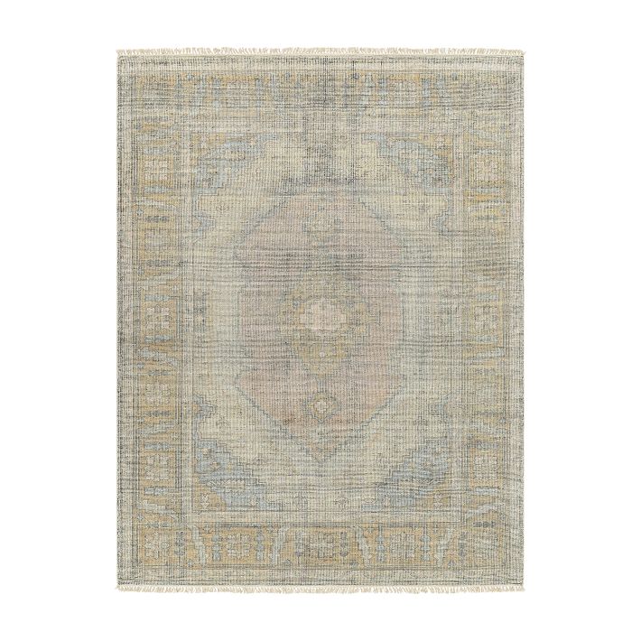 Jane Hand Knotted Rug, 9'x12', Multi, West Elm