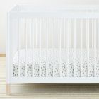 Brushstroke Dot Crib Fitted Sheet