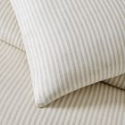 European Flax Linen Classic Stripe Duvet Cover &amp; Shams