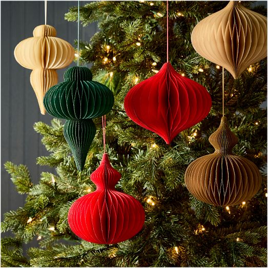 Paper Shape Ornaments West Elm