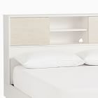 Modernist Storage Bed - White &amp; Winter Wood