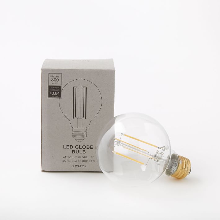 LED G25 Bulb - 2700K Clear
