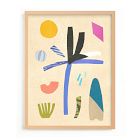 Over the Ocean Framed Wall Art by Minted for West Elm Kids
