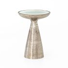 Gilded Brass Side Table (16&quot;)