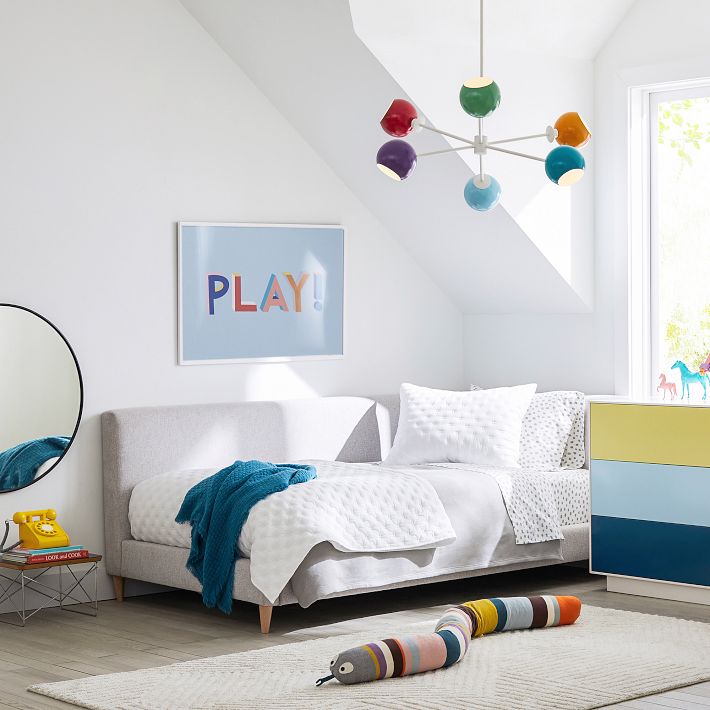 6 Light Colorful Globe Chandelier 37