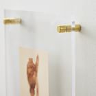 Modern Acrylic Frames - Brass