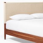 Chadwick Mid-Century Woven Bed