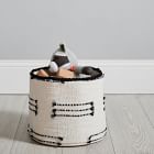 Black &amp; White Storage Baskets