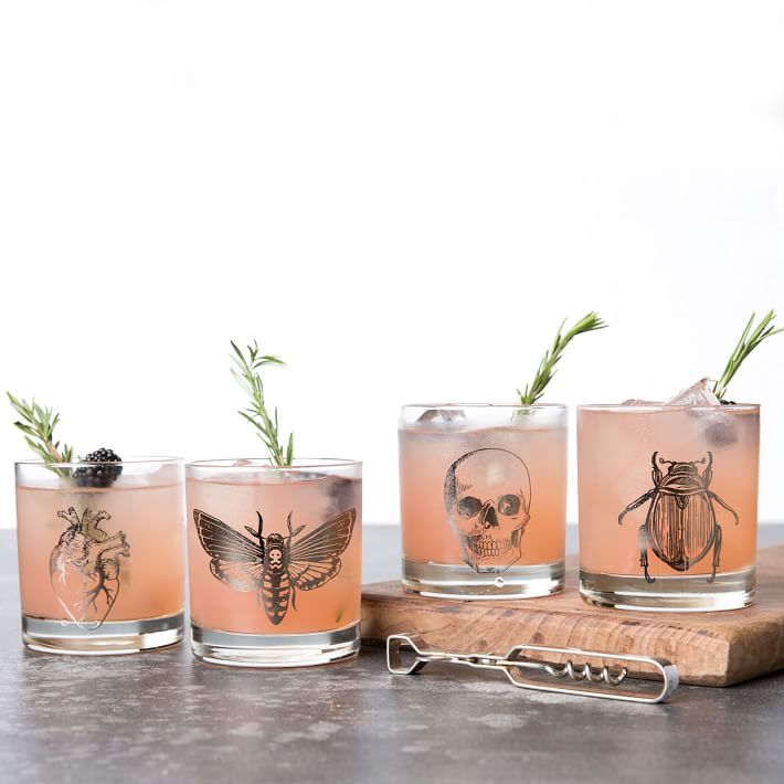 Counter Couture Spooky Whiskey Glass - Set of 4
