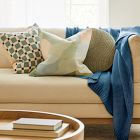 Crewel Geo Check Pillow Cover