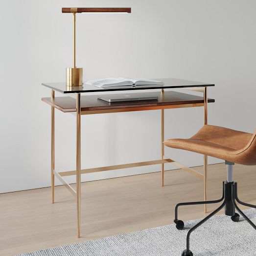 Mid-Century Art Display Mini Desk (36