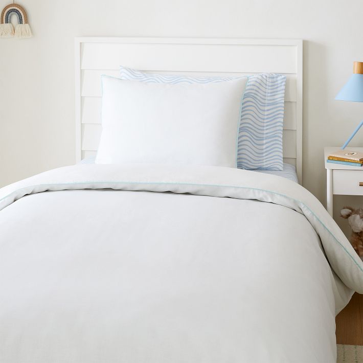 White Linen Whale Pillow by Taylor Linens