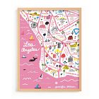 I Love Los Angeles Framed Wall Art by Minted for West Elm Kids