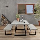 Malfa Outdoor Rectangle Dining Table (79&quot;)