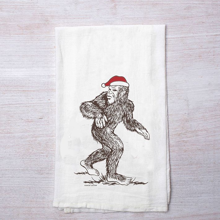 Counter Couture Santa Sasquatch Towel