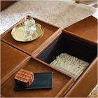 Bowman Leather Storage Ottoman