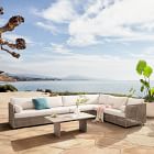Coastal Outdoor 4-Piece L-Shaped Sectional (131&quot;)