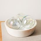 Recycled Luster Mexican Glass Balls (Set of 3)