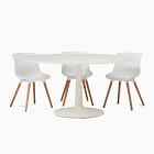 Liv Round Lacquer Dining Table (44&quot;, 60&quot;)