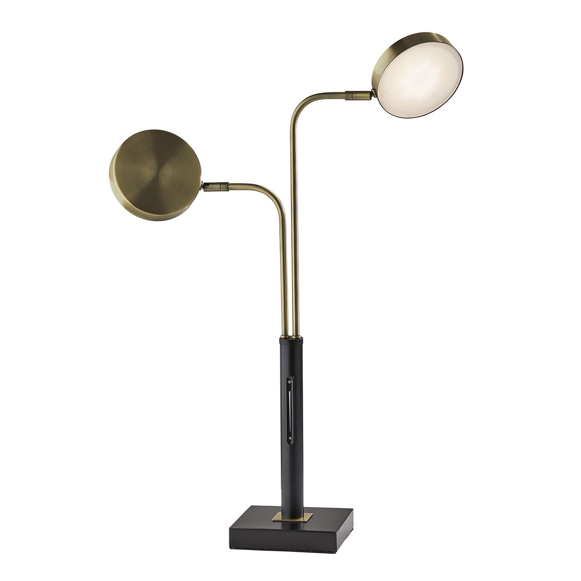 2-Light LED Task Lamp | Modern Light Fixtures | West Elm