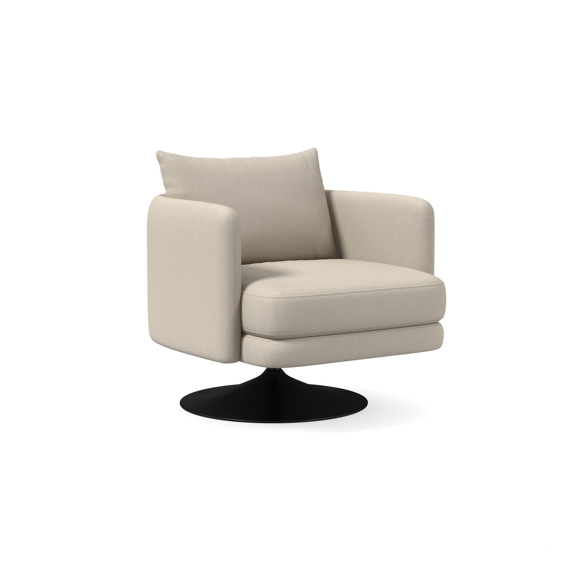 Auburn Swivel Chair | West Elm