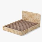 Finlo Burled Wood Bed