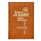 The Official Scrabble Players Dictionary Leather-Bound Book