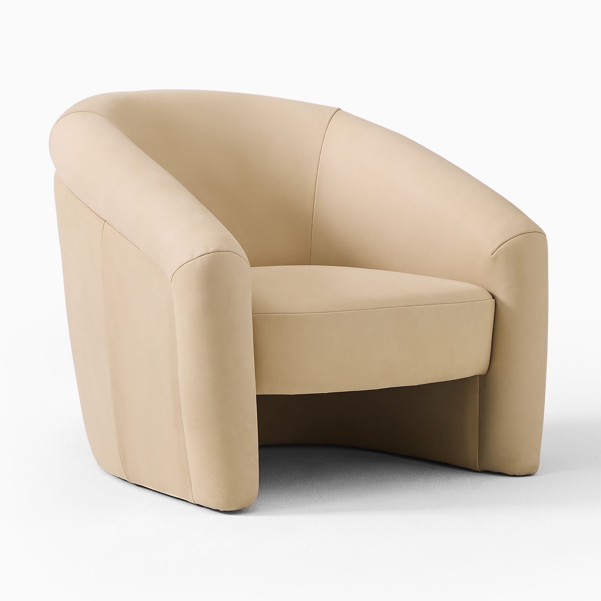 Berra Leather Chair | West Elm