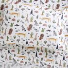 Organic Safari Friends Sheet Set | West Elm