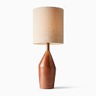 Asymmetry Ceramic Table Lamp (31&quot;) - Reactive Rust