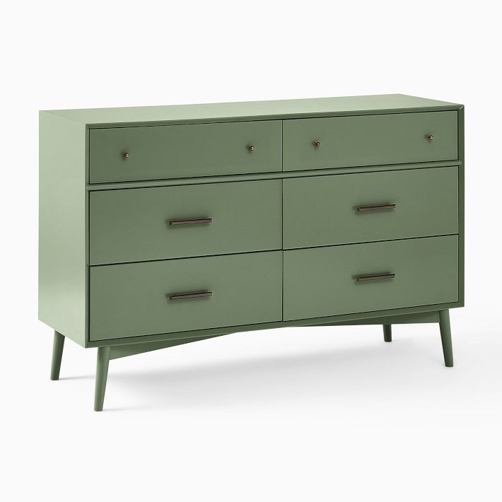 Mid-Century 6-Drawer Dresser (56)