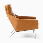 Austin Leather Chair &amp; Ottoman Set