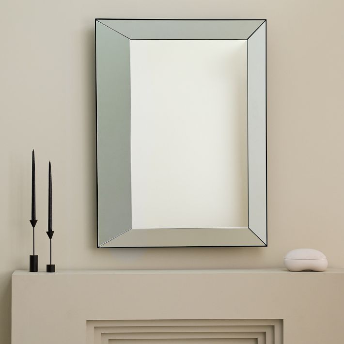 Bevvy Faceted Wall Mirror