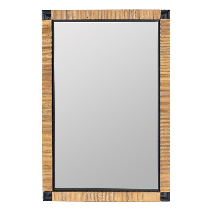 Parker Rattan Wall Mirror