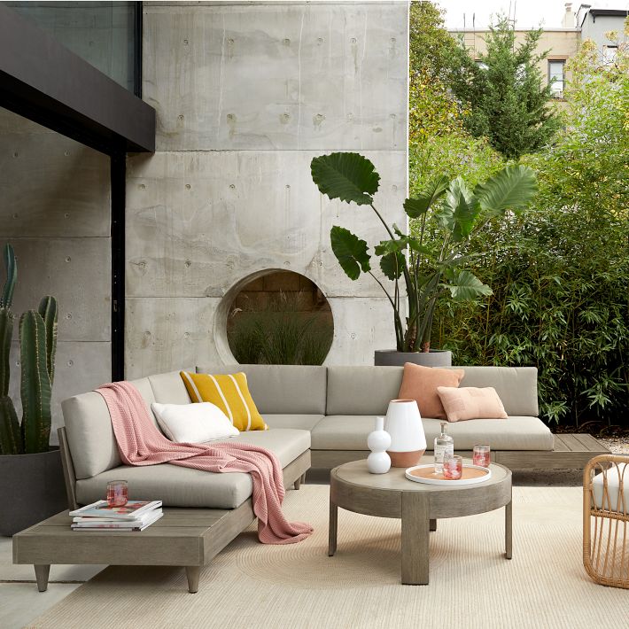 Build Your Own - Portside Low Outdoor Sectional
