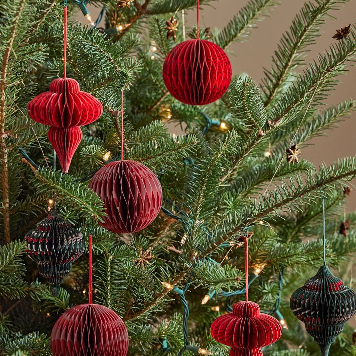 Marimekko Paper Ornaments - Set of 4