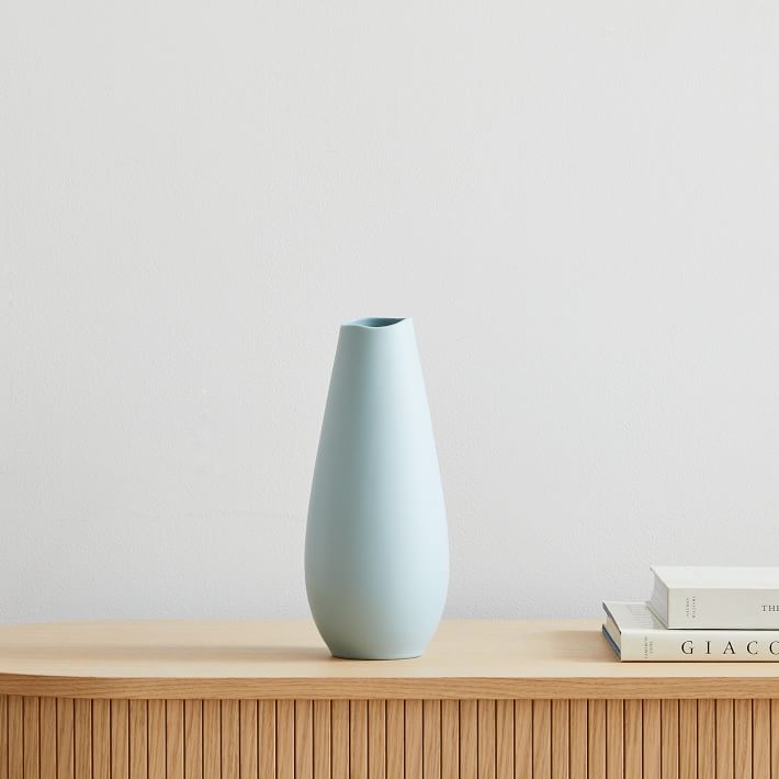 Organic Ceramic Vases - Celadon Medium