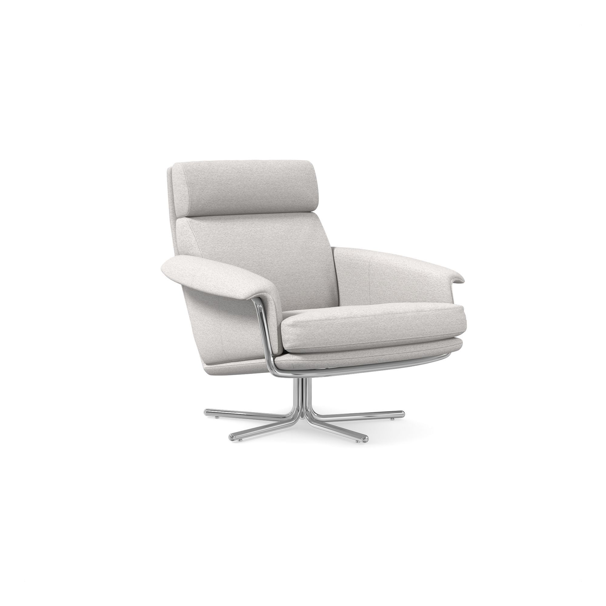 Kristoff Swivel Chair | West Elm